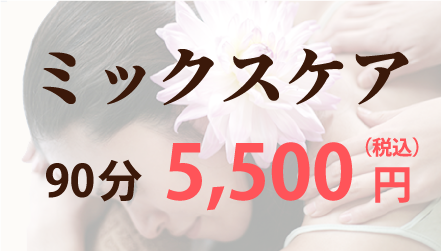ミックスケア
90分 5,500円（税込）